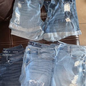 5 Hollister shorts
